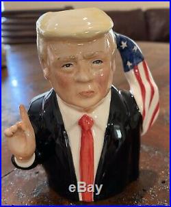 Bairstow Manor Collectables Donald J Trump Toby Face Jug #75/500 Staffordshire E