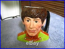 Beatles 1984 Royal Doulton Toby Mug Jug George Harrison England UK MINT $250.00