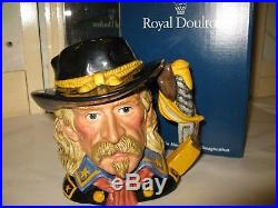 Boxed & Original Rare Royal Doulton Toby Jug GENERAL CUSTER Design D7079 No. 06