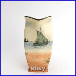 Brittany Fisherfolk Series Ware (D4405) by Royal Doulton Ceramic 7 1/2 Jug