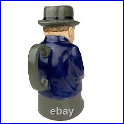 CLIFF CORNELL 5.5 Blue Royal Doulton Jug LIMITED EDITION Small Cleveland Flux