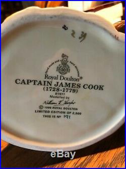 Captain Cook Large Royal Doulton Jug