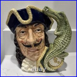 Captain Hook Royal Doulton Large Jug/Mug 7.5 Tall X 7.5 Wide 1964