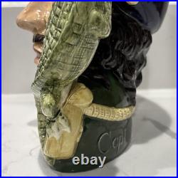 Captain Hook Royal Doulton Large Jug/Mug 7.5 Tall X 7.5 Wide 1964