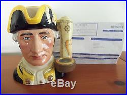 Captain James Cook, Royal Doulton Large Jug, D7077 Limited Edition 198/2500 Mint
