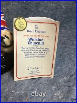 Churchill Royal Doulton Jug 1989