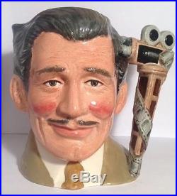 Clark Gable Extremely Rare Royal Doulton Character Jug D6709