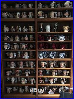 Collection of Royal Doulton Character Jugs and Toby Mugs