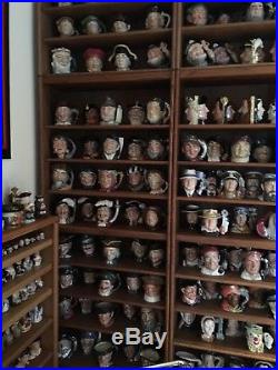 Collection of Royal Doulton Character Jugs and Toby Mugs