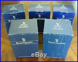 Complete Set 21 Royal Doulton Character Jug Of Years 1991-2011 Plus 2 Bonus Jugs
