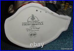 Count Dracula Character Toby Jug D7053 Royal Doulton Halloween Gift RARE Count Dracula Character Toby Jug D7053 Royal Doulton Halloween Gift RARE