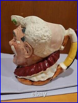 D6322 The Clown Character Jug Large 7 Collectors Condition