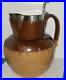 DOULTON-LAMBETH-POTTERY-PITCHER-With-Mounted-Gerb-Friedlander-800-Silver-RIM-LID-01-tv