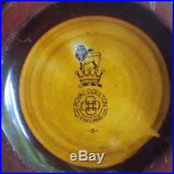 Dewar's Whisky Night Watchman Royal Doulton Kingsware 1902 Jug 10 1/2tall