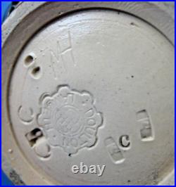 Doulton Lambeth Jug Ewer Brown Laurel Leaves Centurion Cameo Medallion Antique