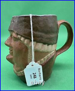 Doulton of Lambeth Stoneware'Marriage Day' Character Jug c. 1924, 4.5