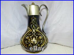 EARLY Antique Doulton Lambeth 1883 Jug by artists EDITH D. LUPTON & MARY AITKEN
