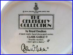 Extremely Rare Clark Gable Royal Doulton Toby Jug