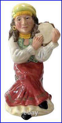 EXTREMELY RARE Royal Doulton Romany Female D7140 Toby Jug 1999 LIMITED EDITION