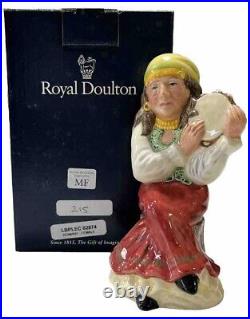 EXTREMELY RARE Royal Doulton Romany Female D7140 Toby Jug 1999 LIMITED EDITION