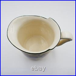 Early Royal Doulton Coaching Days Pitcher Jug 5.5 Yellow England C1906 Antique