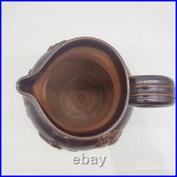 Edwardian Royal Doulton Lambeth Harvest Farming Jug/ Pitcher Stoneware M/L Sized
