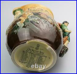 Fine and large antique Royal Doulton Dickens Dream novelty Jug by Noke C. 1933