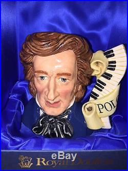 Frédéric Chopin Royal Doulton Character Composer Toby Jug D7030 With Box RARE