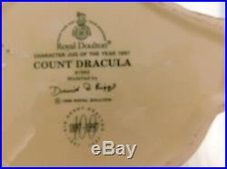 G2- Royal Doulton Limited Edition 1997 Character Jug of the Year Count Dracula