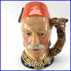 GENERAL GORDON D6869 Royal Doulton Spc Ed. LARGE Character Toby Jug 1990