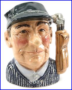 Golfer Character Jug D6784 By Royal Doulton LARGE COLOURWAY VERSION 1970