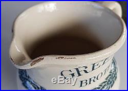Greenlees Brothers Claymore Royal Doulton Scotch Whisky Water Jug