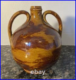 Greenlees Claymore Scotch Whisky 2 Handle Jug Indian Emblem 1908 Royal Doulton