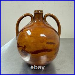 Greenlees Claymore Scotch Whisky 2 Handle Jug Indian Emblem 1908 Royal Doulton