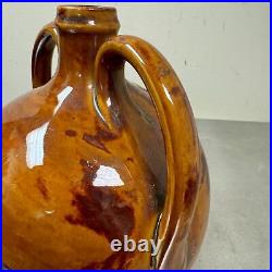 Greenlees Claymore Scotch Whisky 2 Handle Jug Indian Emblem 1908 Royal Doulton