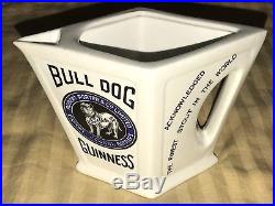 Guinness Bulldog Beer Antique Advertising Ceramic Pub Jug Pitcher Royal Doulton