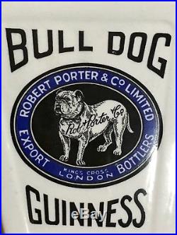 Guinness Bulldog Beer Antique Advertising Ceramic Pub Jug Pitcher Royal Doulton