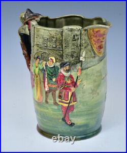 HUGE ROYAL DOULTON Tower of London Jug by Noke, 1933 LIMITED EDITION OF 500