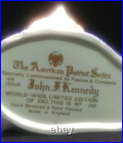 JOHN F KENNEDY/ SPACE SHIP Large Toby Character Jug/Mug Pascoe/Royal Doulton