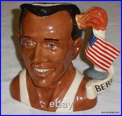 Jesse Owens Royal Doulton Toby Character Jug Of The Year D7019 USA Olypmics