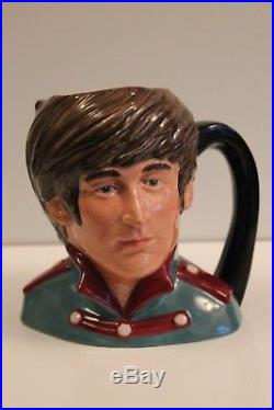 John Lennon Beatles Ltd Art Mug Jug Cup 1984 Royal Doulton D6725 England