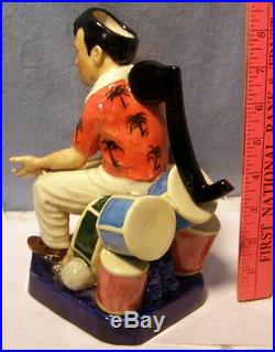 KEVIN FRANCIS ELVIS Toby character jug VERY RARE Prototype-COLOR SAMPLE