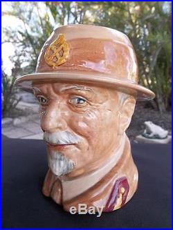 Large Royal Doulton Field Marshal J C Smuts Character Jug Xlnt! Rare