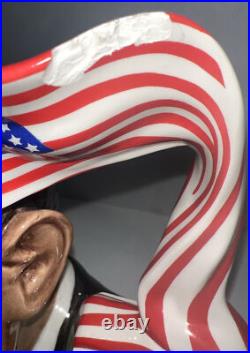 Large President Barack Obama Royal Doulton Character Toby Jug D7300