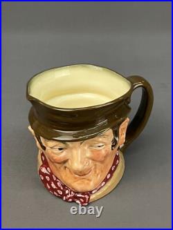 Large Royal Doulton 5 3/8 Sam Welley Toby Jug Mint