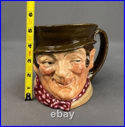 Large Royal Doulton 5 3/8 Sam Welley Toby Jug Mint