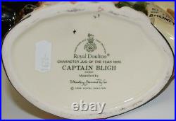Large Royal Doulton Character Jug Captain Bligh D6967 Perfect