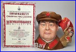 Large Royal Doulton Character Jug Chairman Mao Zedong D7288 With COA & Box