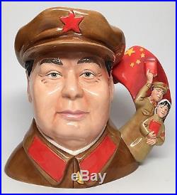 Large Royal Doulton Character Jug Chairman Mao Zedong D7288 With COA & Box