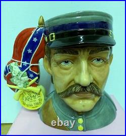 Large Royal Doulton Character Jug Cival War D7266 Limited Double Headed Jug